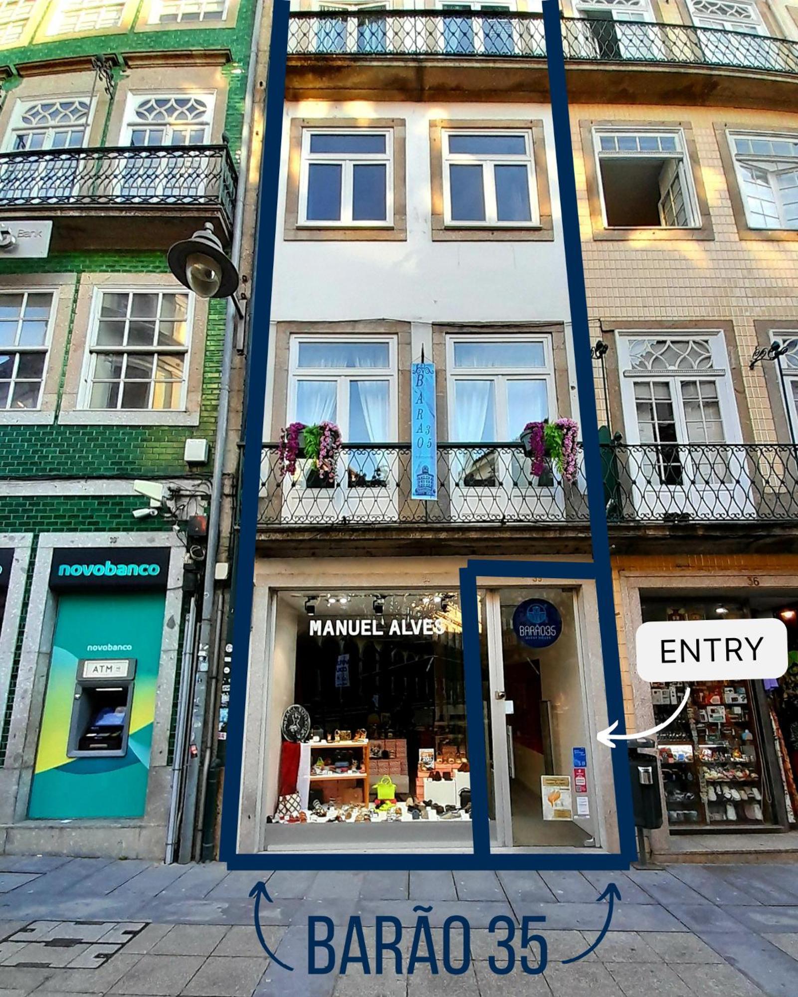 Barao 35 Guest House Braga Exterior foto
